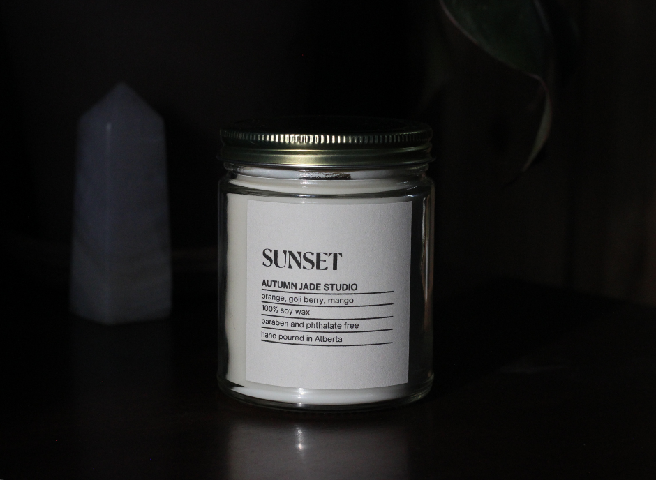 Sunset // Wood Wick Candle