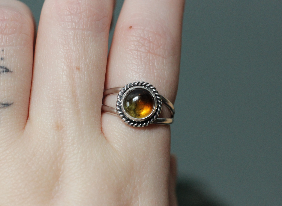 Tourmaline Ring // Size 10