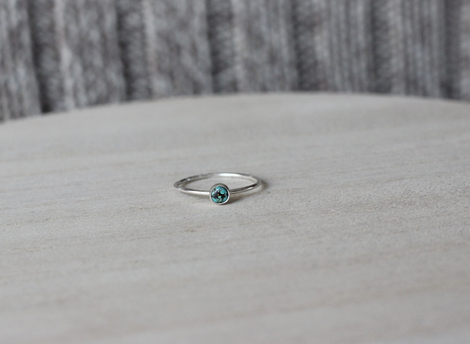 Turquoise Mini Stacker // Choose your size