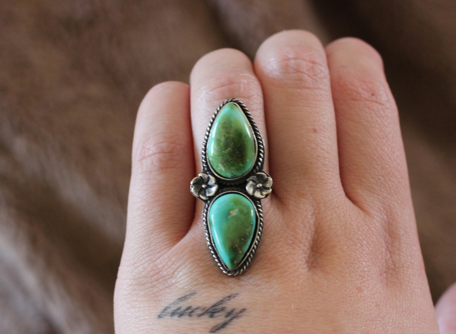 Sonoran Turquoise // Finish in Your Size and Style