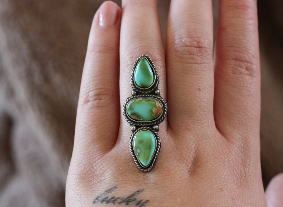 Sonoran Turquoise // Finish in Your Size and Style
