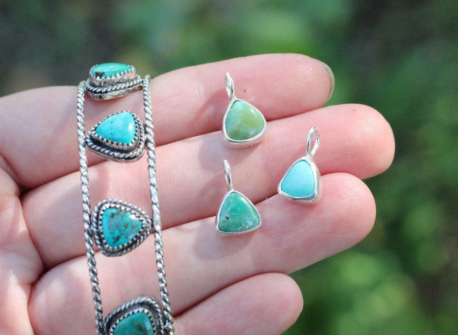 Turquoise Charm Pendant