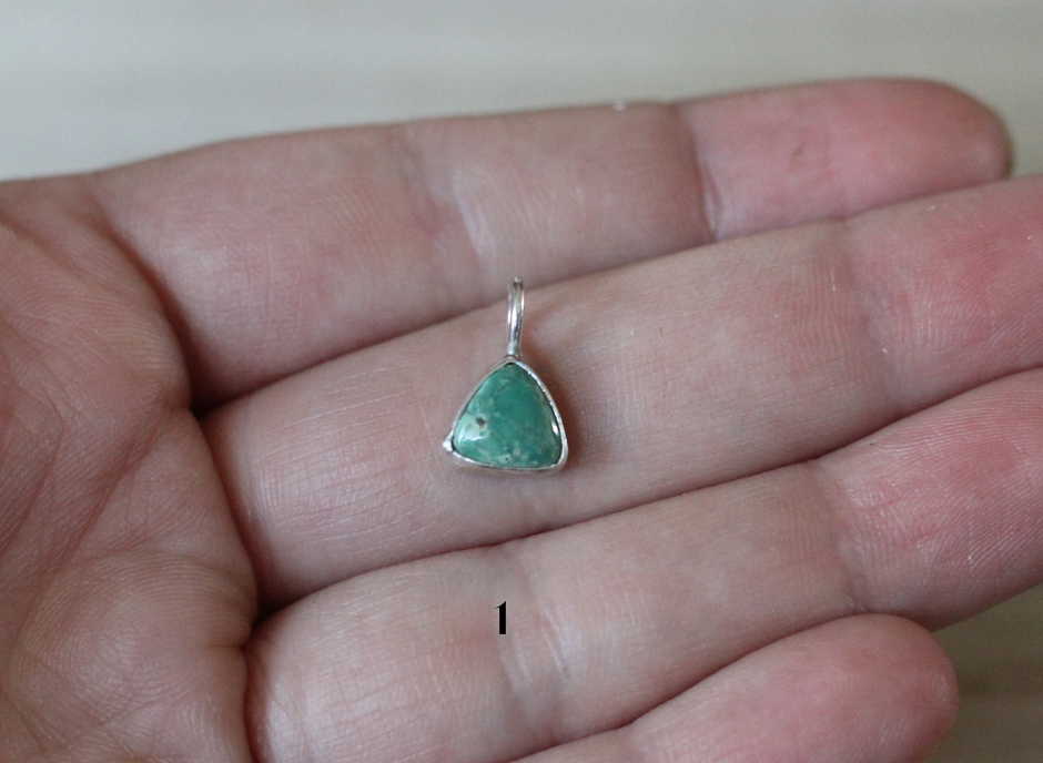 Turquoise Charm Pendant