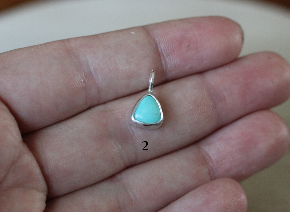 Turquoise Charm Pendant
