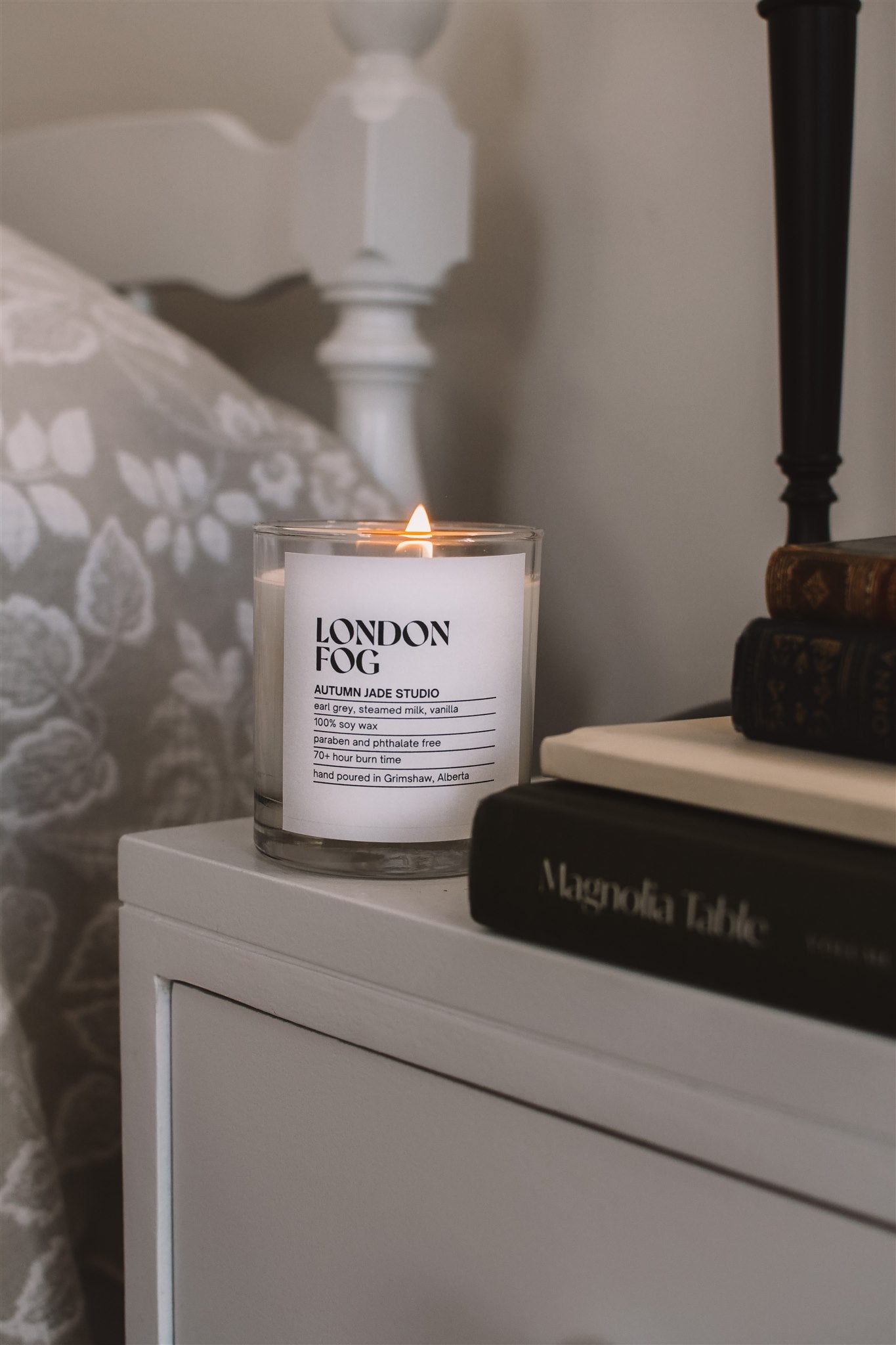 London Fog // Wood Wick Candle // PREORDER