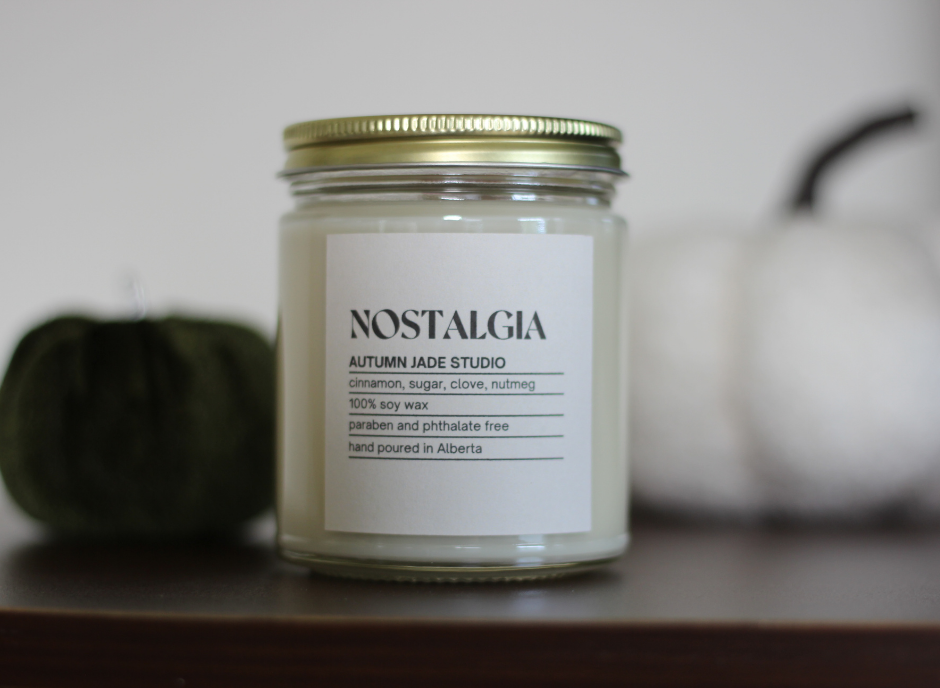 Nostalgia // Wood Wick Candle