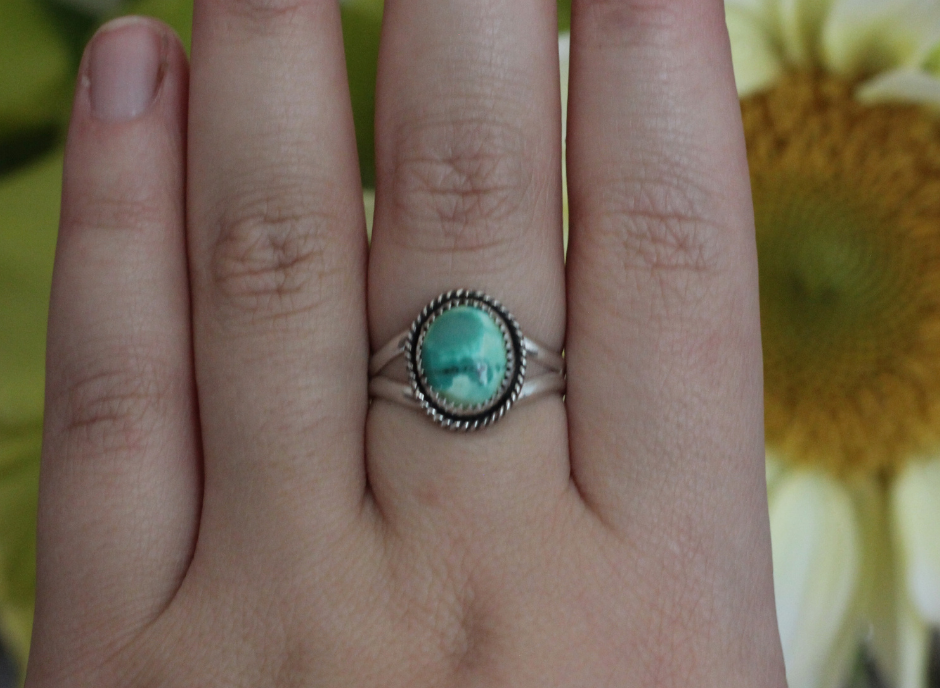 Turquoise Ring // Size 10