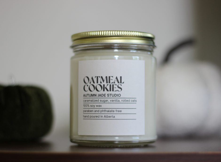 Oatmeal Cookies // Wood Wick Candle