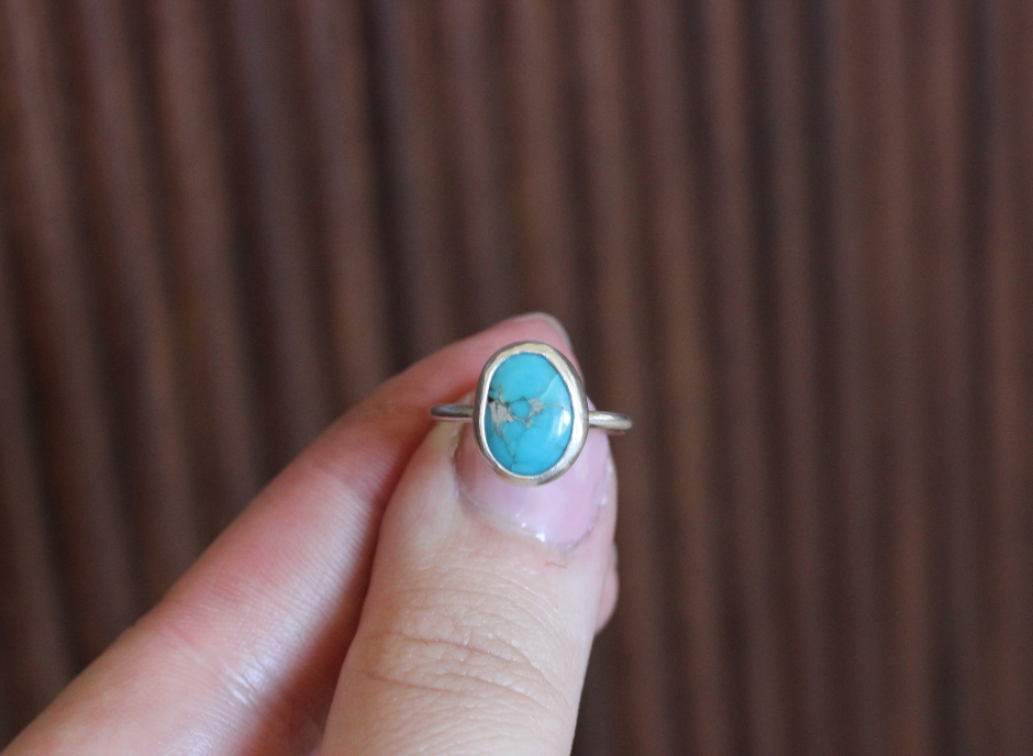 Turquoise Ring // Size 6.5