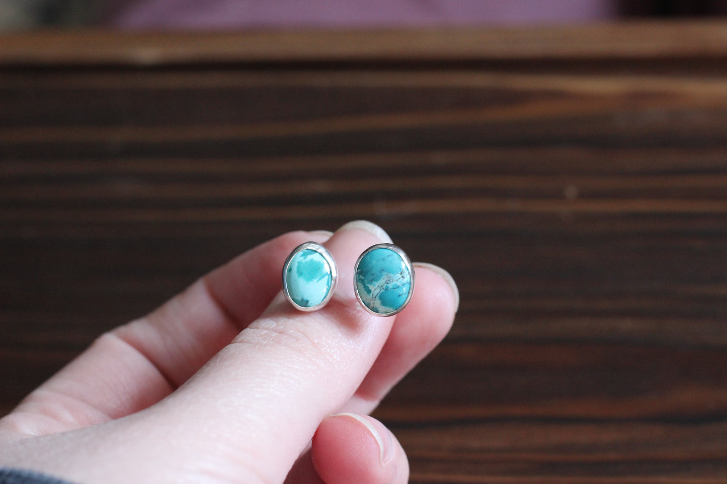 Turquoise Duo // Adjustable Ring