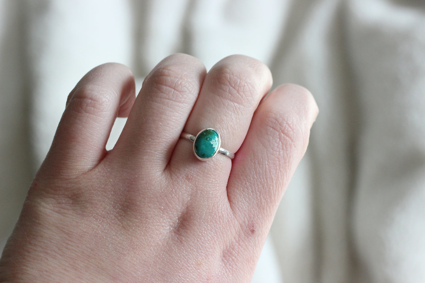 Turquoise Ring // Size 9
