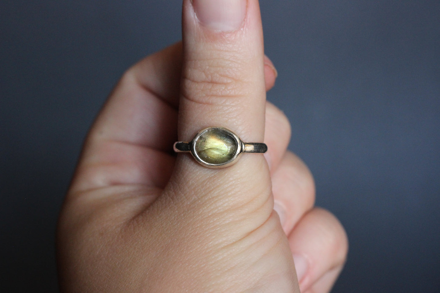Labradorite Ring // Size 10