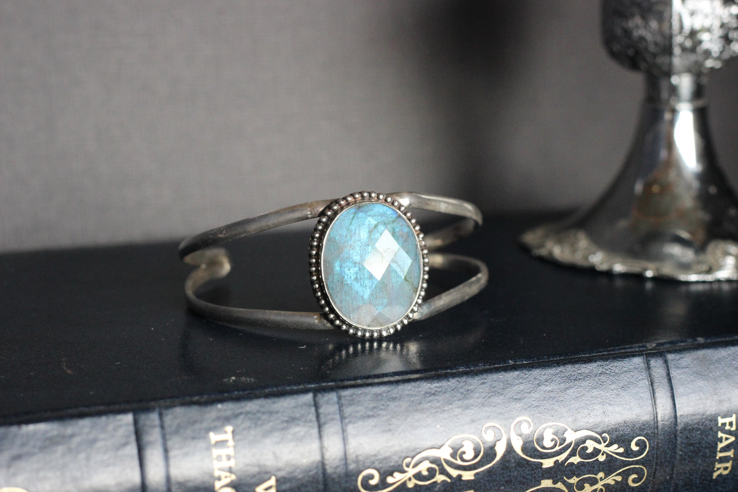 Blue Labradorite Cuff