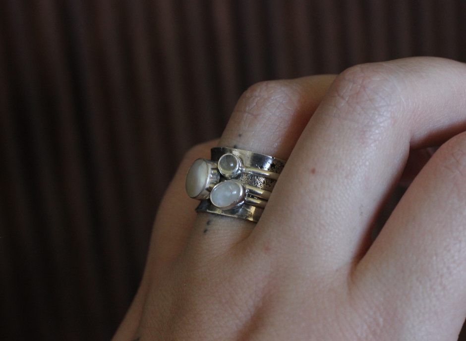 Tidal Spinner Ring // Size 8.75