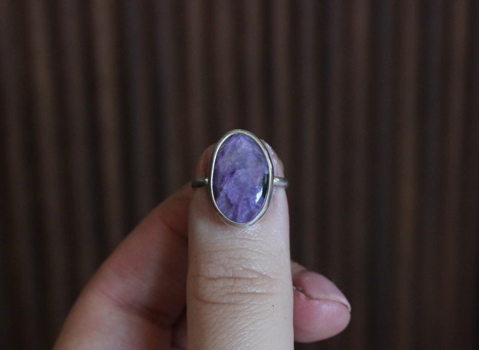 Charoite Ring // Size 7
