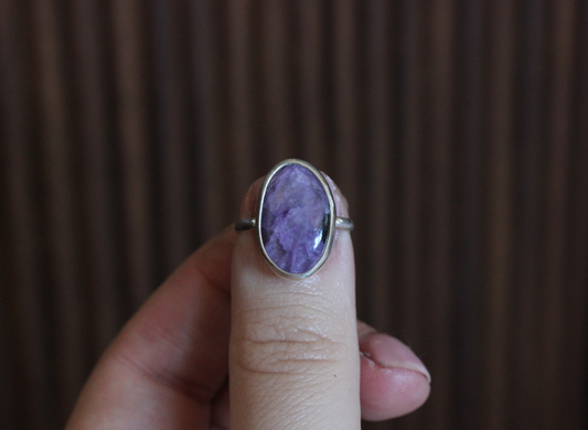 Charoite Ring // Size 7