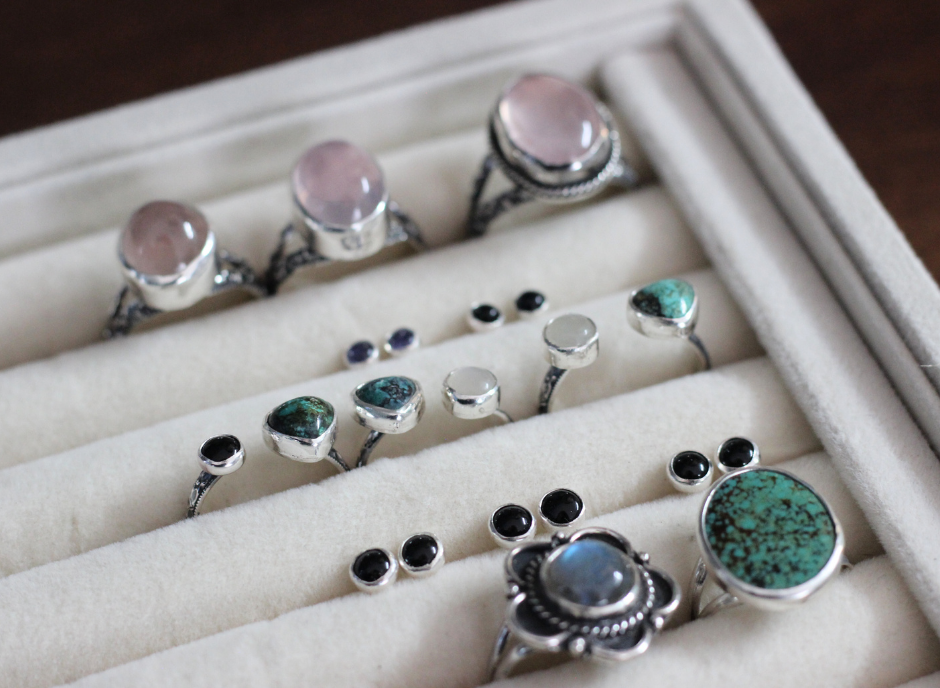 Turquoise Ring // Size 7.75