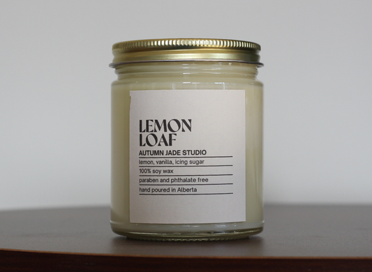 Lemon Loaf // Wood Wick Candle