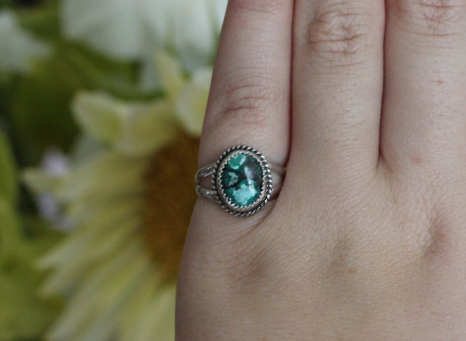Turquoise Ring // Size 7