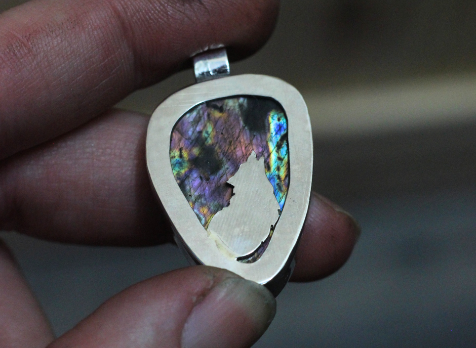 Wild at Heart // Spectrolite Pendant