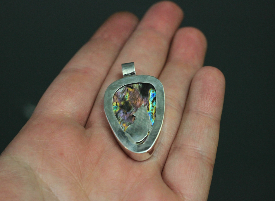 Wild at Heart // Spectrolite Pendant