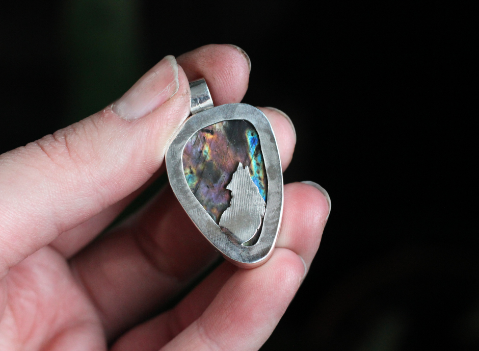 Wild at Heart // Spectrolite Pendant