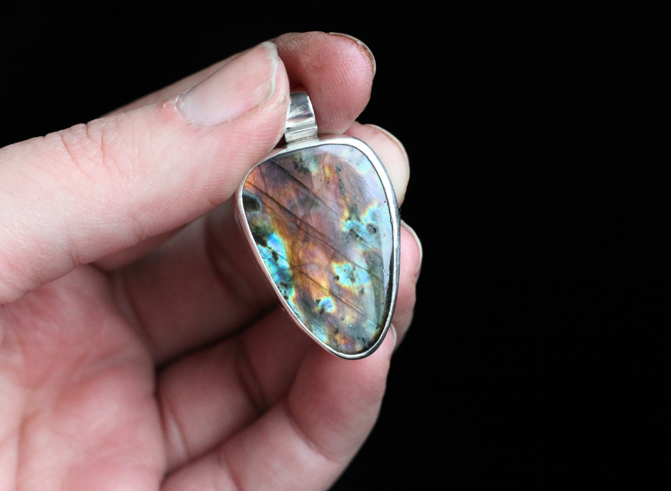 Wild at Heart // Spectrolite Pendant