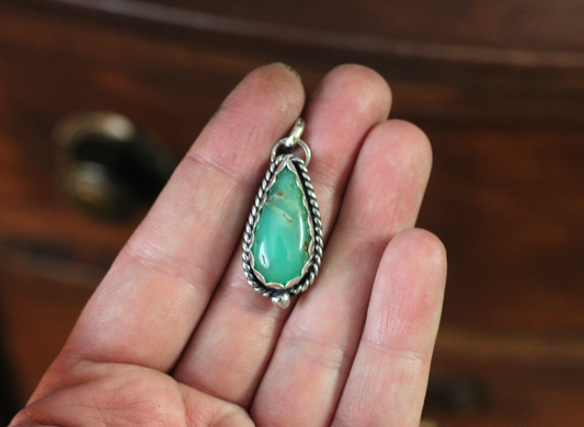 Chrysoprase Pendant