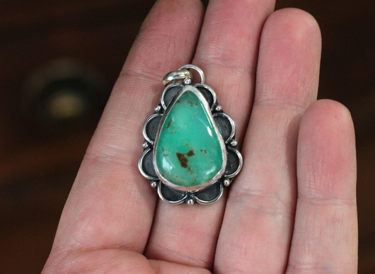 Chrysoprase Pendant