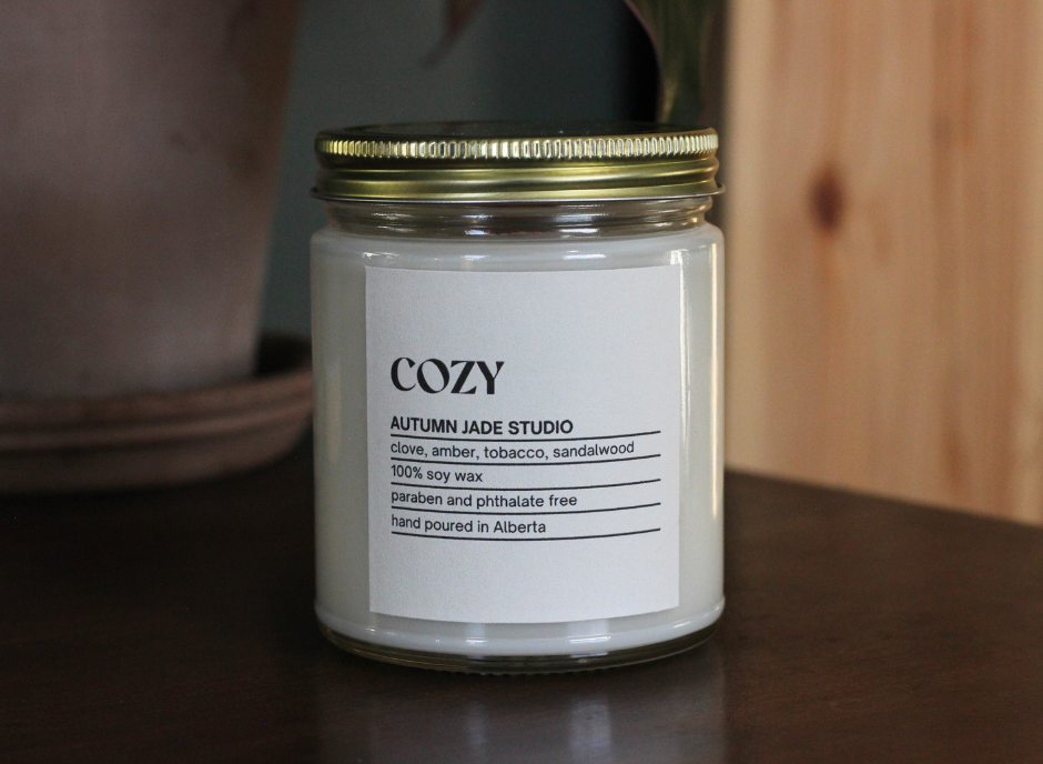 Cozy // Wood Wick Candle