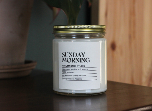 Sunday Morning // Wood Wick Candle
