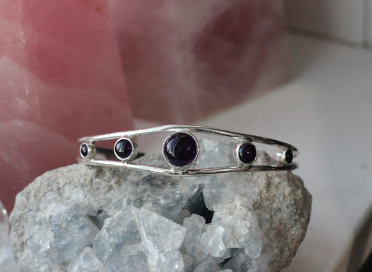 Amethyst Cuff // OOAK