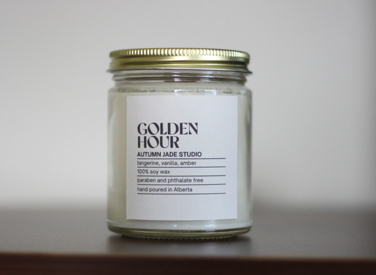 Golden Hour // Wood Wick Candle