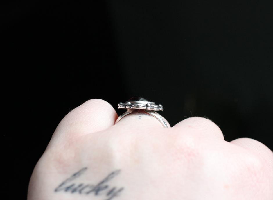 Garnet Ring // Made to Order