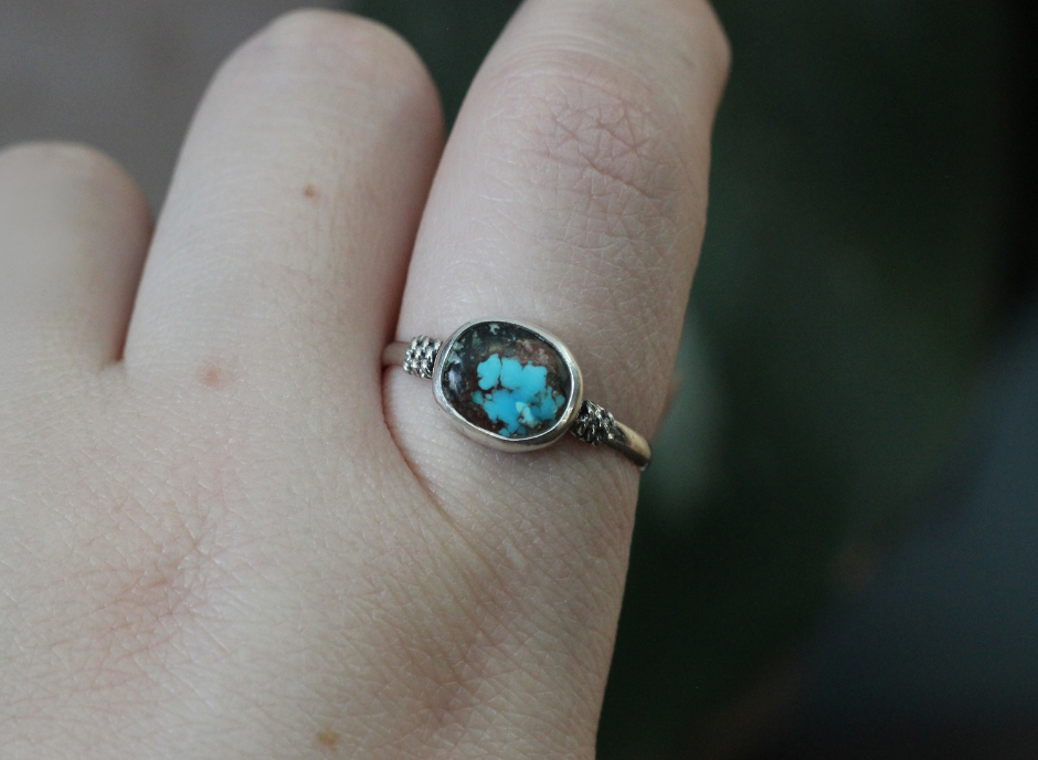 Turquoise Ring // Size 11.5