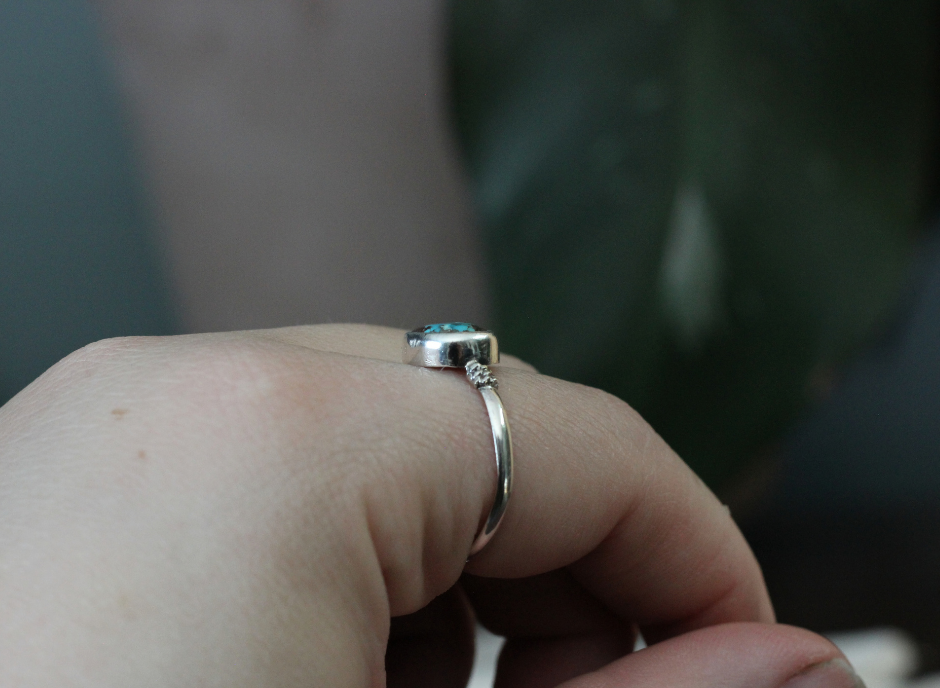 Turquoise Ring // Size 11.5