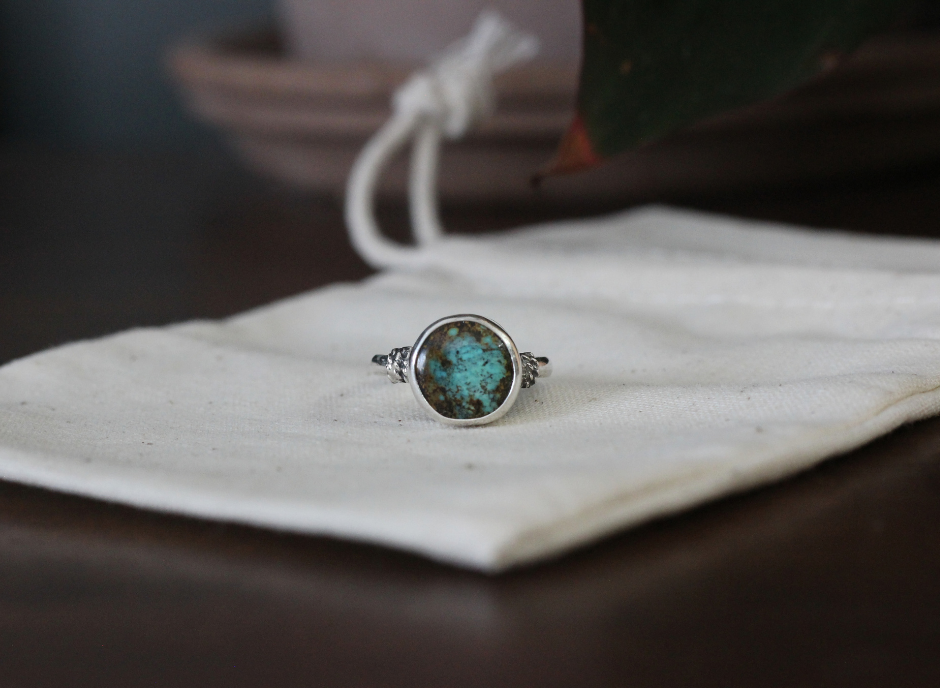 Turquoise Ring // Size 8