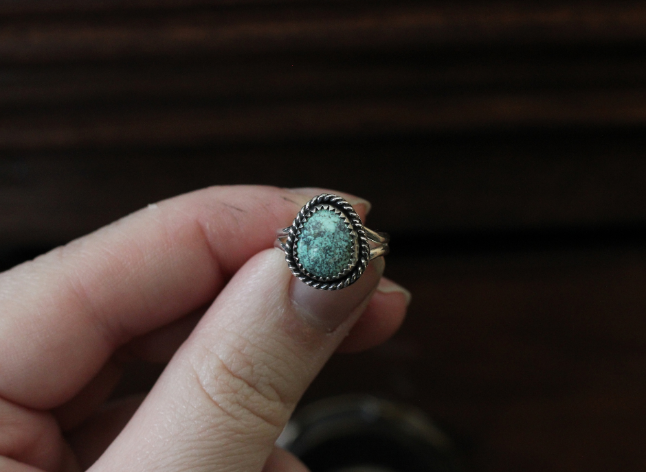 Turquoise Ring // Size 5