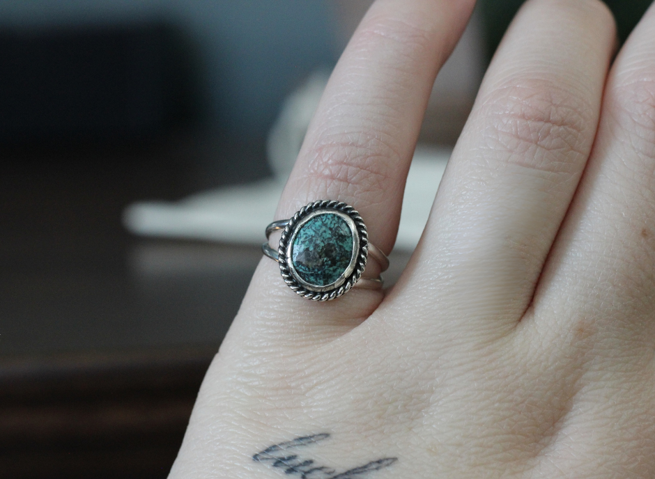 Turquoise Ring // Size 6