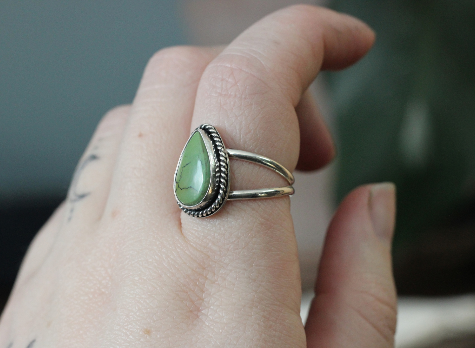 Turquoise Ring // Size 10.75