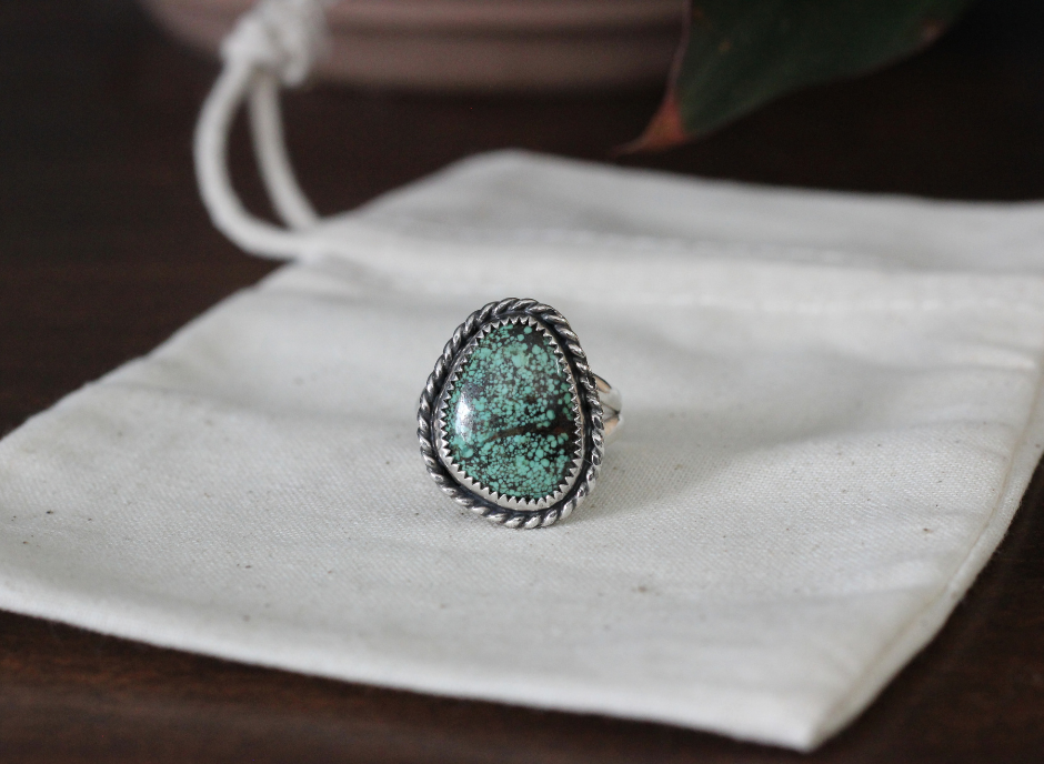 Turquoise Ring // Size 9