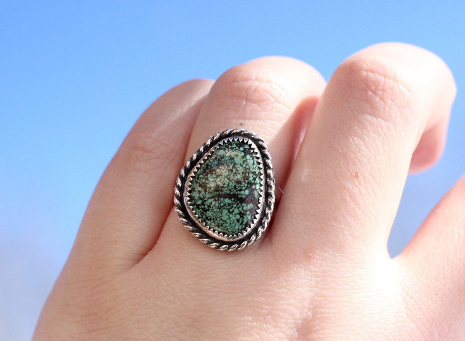 Turquoise Ring // Size 9