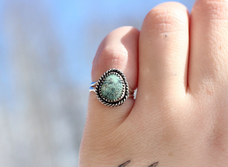 Turquoise Ring // Size 5