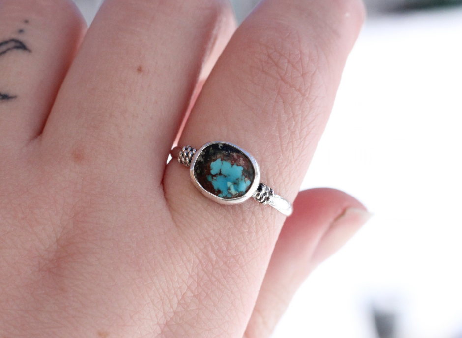 Turquoise Ring // Size 11.5