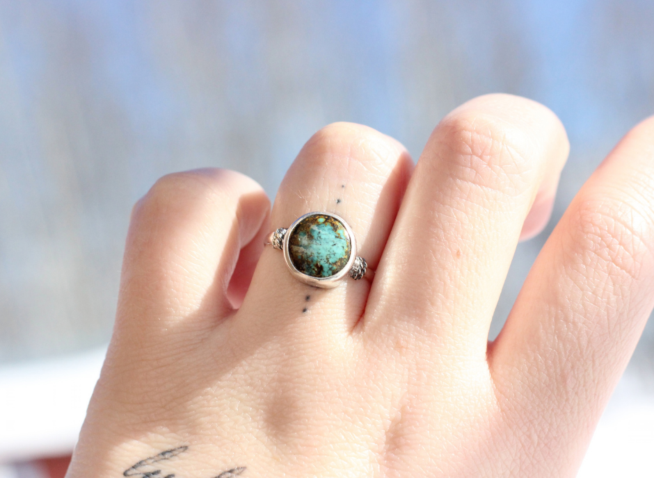 Turquoise Ring // Size 8