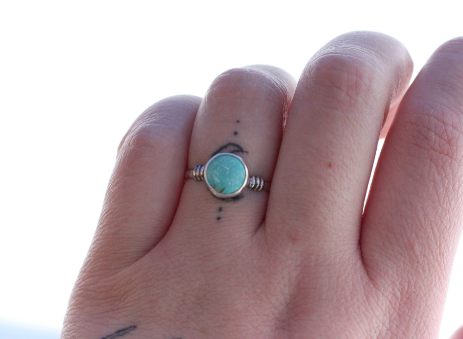 Turquoise Ring // Size 9