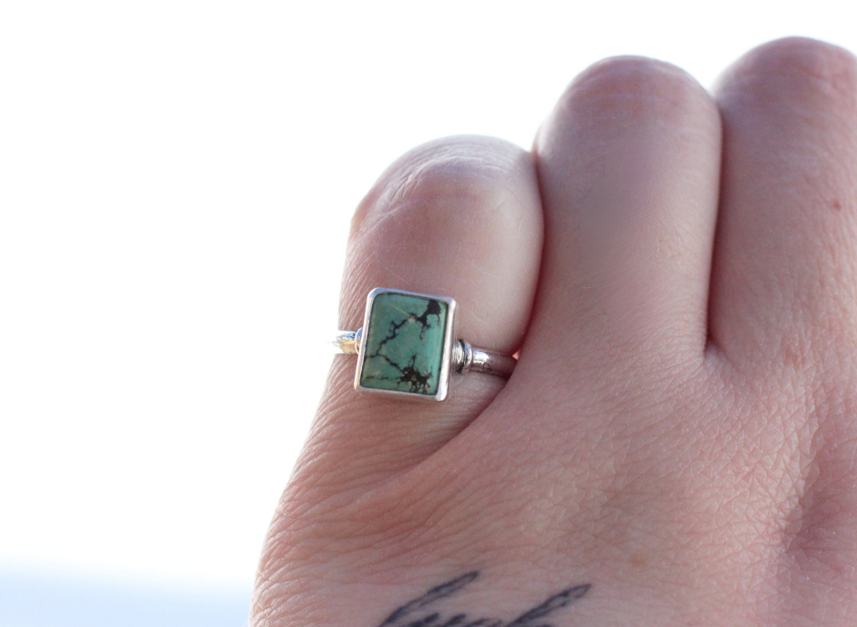 Turquoise Ring // Size 7