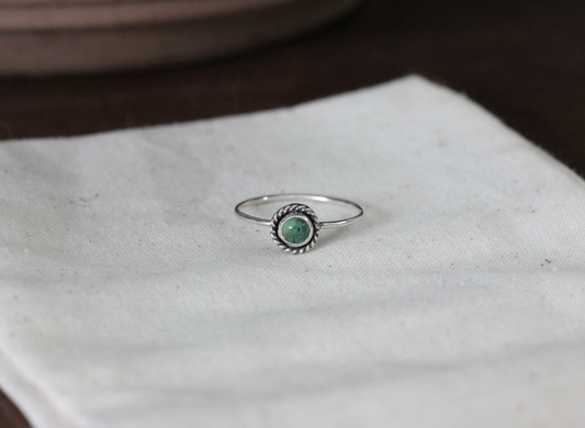 Turquoise Lasso Stacker // Size 8