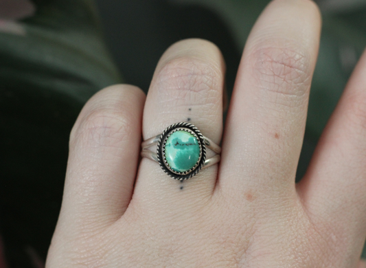 Turquoise Ring // Size 10