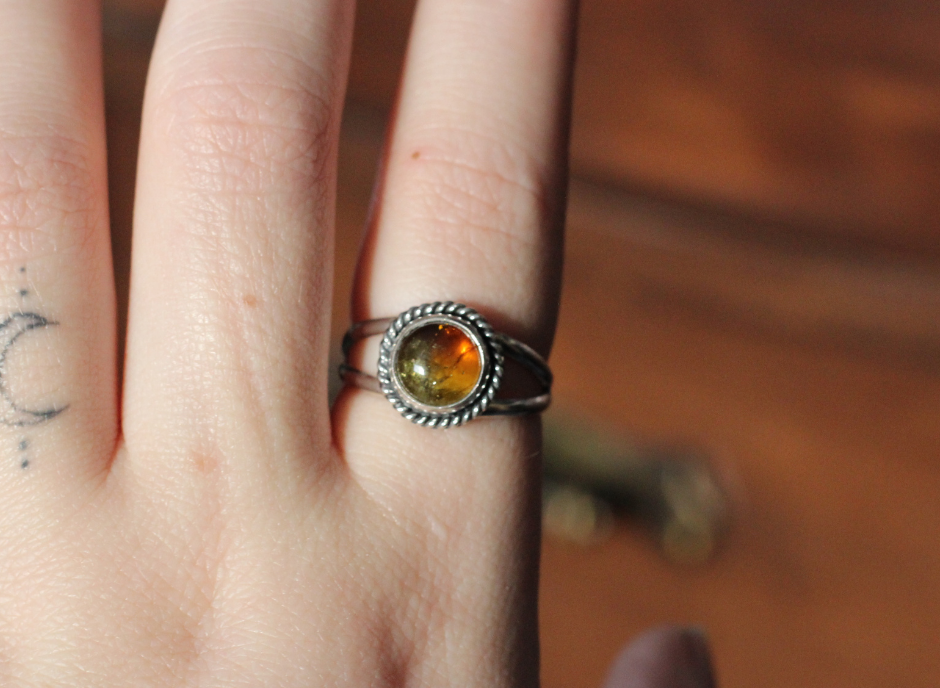 Tourmaline Ring // Size 10